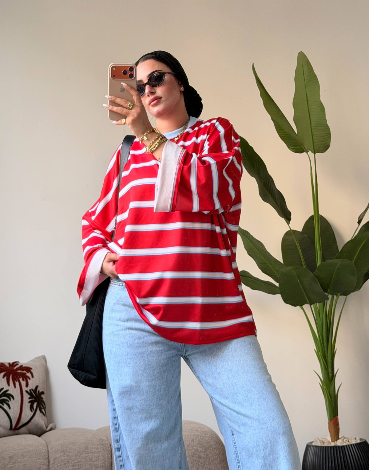 Cherry Stripe shirt