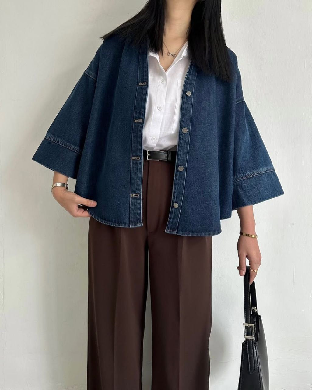 Chemise jeans