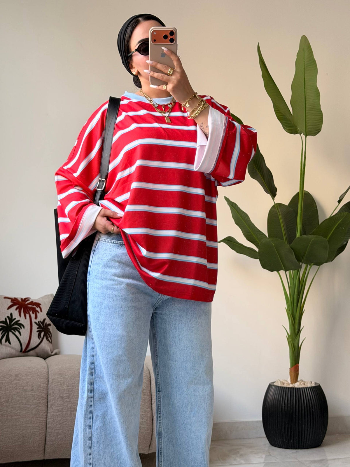 Cherry Stripe shirt