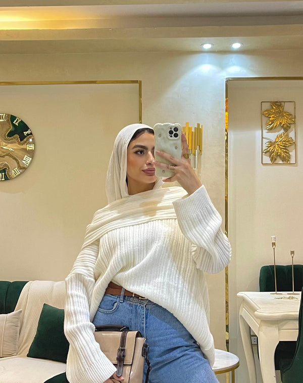 Off Shoulder Pullover